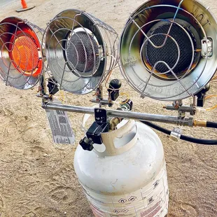 Heaters keep you nice &amp; toasty during winter months
