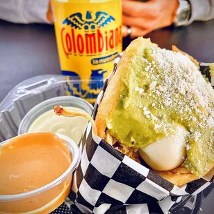 Chicken Arepa