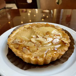 Pear Almond Tart was pretty good but nothing exceptional