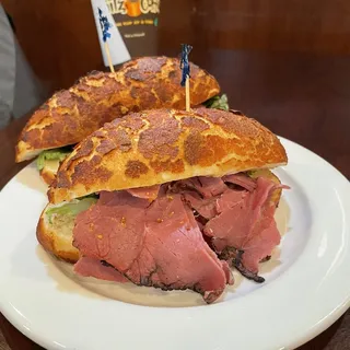 Hot Pastrami Sandwich