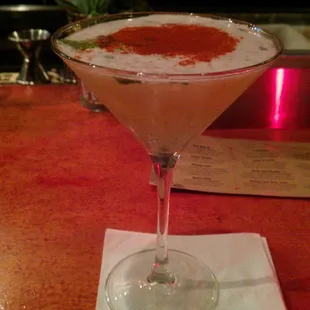 The Bijan: Tequila, pineapple, healing mint, lemongrass and cayenne pepper
