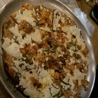 Spicy Shrimp Flatbread