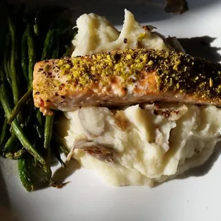 Pistachio Crusted Salmon