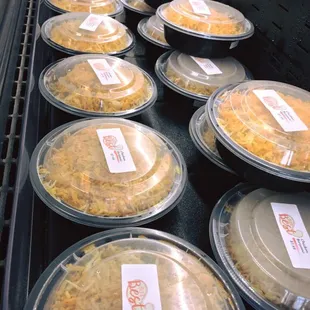 Our Chicken Biriyani is made weekly and can be found everyday in our open air cooler