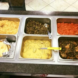 Great view of what our Friday Special set-up looks like.  Can you smell it?
