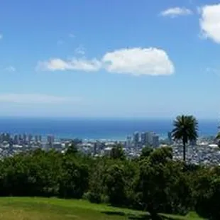 Awesome view at the top of the mountain.