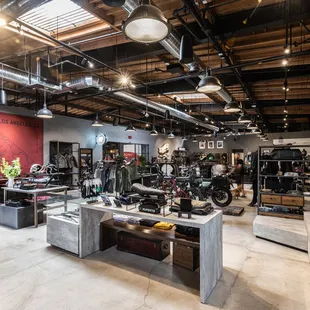 Retail Emporium, with Belstaff, Indian, Super73 and much more...