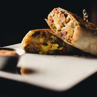 Breakfast Burrito (Vegan Options Available)