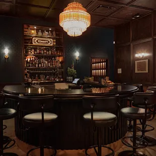 Hidden Members' bar.