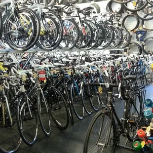 Tons of awesome bikes to shop.