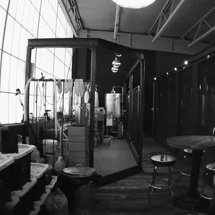 Upstairs space and where the magic happens