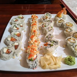 Sushi plate