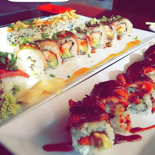 Dancing Yellowtail Roll