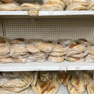 Pita Bread and Packaged Iraqi Bread