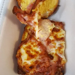 Hot ham and cheese 8-13-19. Utterly dissatisfied.