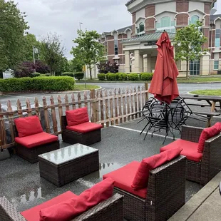 Outside patio