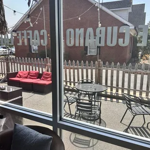 The patio