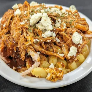 Buffalo Chicken Loaded Mac