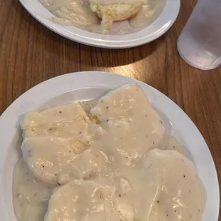 Biscuits and gravy