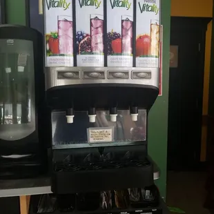 Part of the drink station zero calories plus vitamins.
