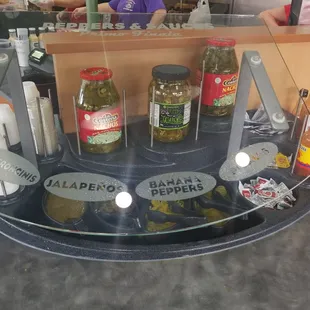 They have a pepper bar