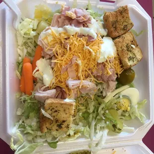 Lg Chef salad ....$7.99
