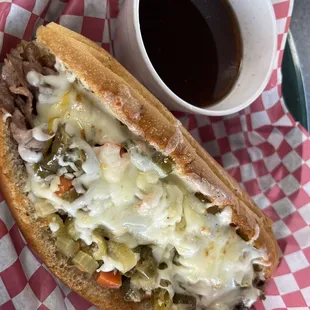 Hot Italian beef - small
