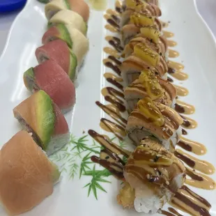 sashimi, sushi and sashimi, food, sushi