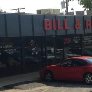 View from extra park area