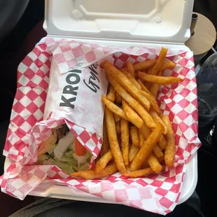 Gyro Value Meal