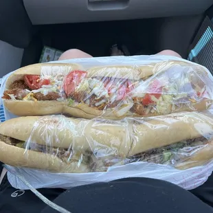 Po Boy and Philly Cheese Steak