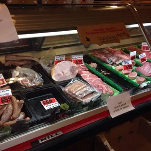 Amazing sausages and meats!  The sausages are made the old fashioned way...so good!