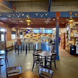 Interior and order counter