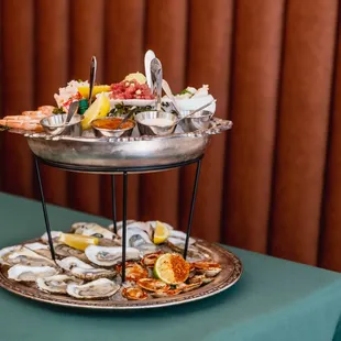 oysters and mussels