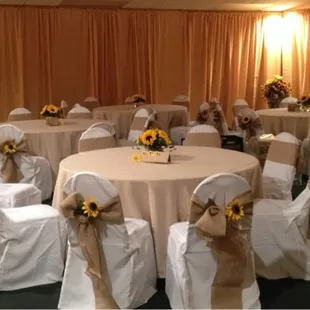 Before the tables had been set