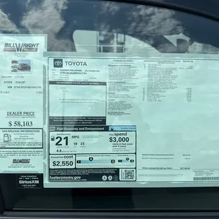 2024 Tacoma I Was Purchasing