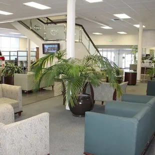 Bill Wright Toyota's Main Showroom Customer Lounge