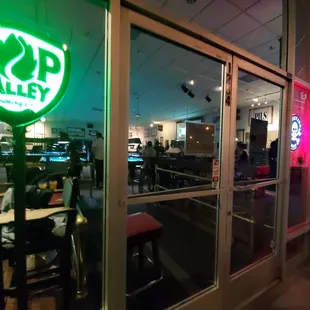 Locked entrance on Third St.