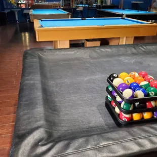 billiards and pool tables