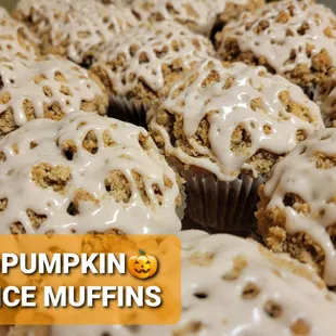 pumpkin spice muffins
