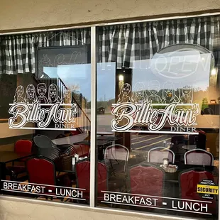 outside - window view