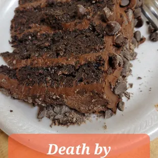 death by Chocolate cake
