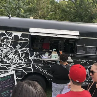 The truck at Artfest in Beaverceeek, OH.