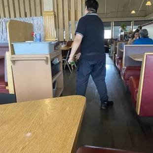 interior, sushi and sashimi