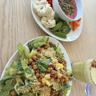 Beet Hummus Avocado Toast