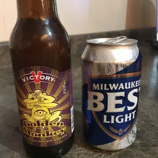 The result of the $2.50 "pull and pray" Blindly picking beers out of a cooler.