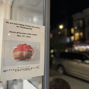 Turkey @ a seafood place ??