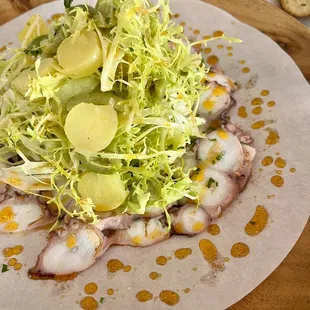 Octopus Carpaccio