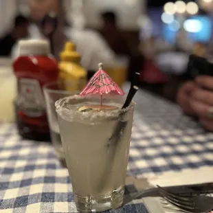 Classic Margarita. Too sweet for me, but strong!