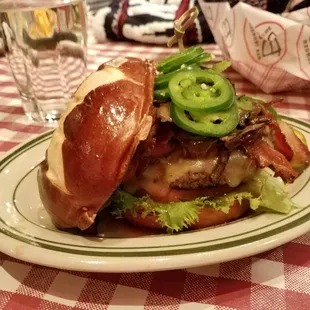 Bacon and Cheddar Burger
